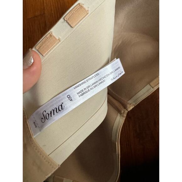 Soma vanishing back multi way strapless bra size 40D - Picture 5 of 6